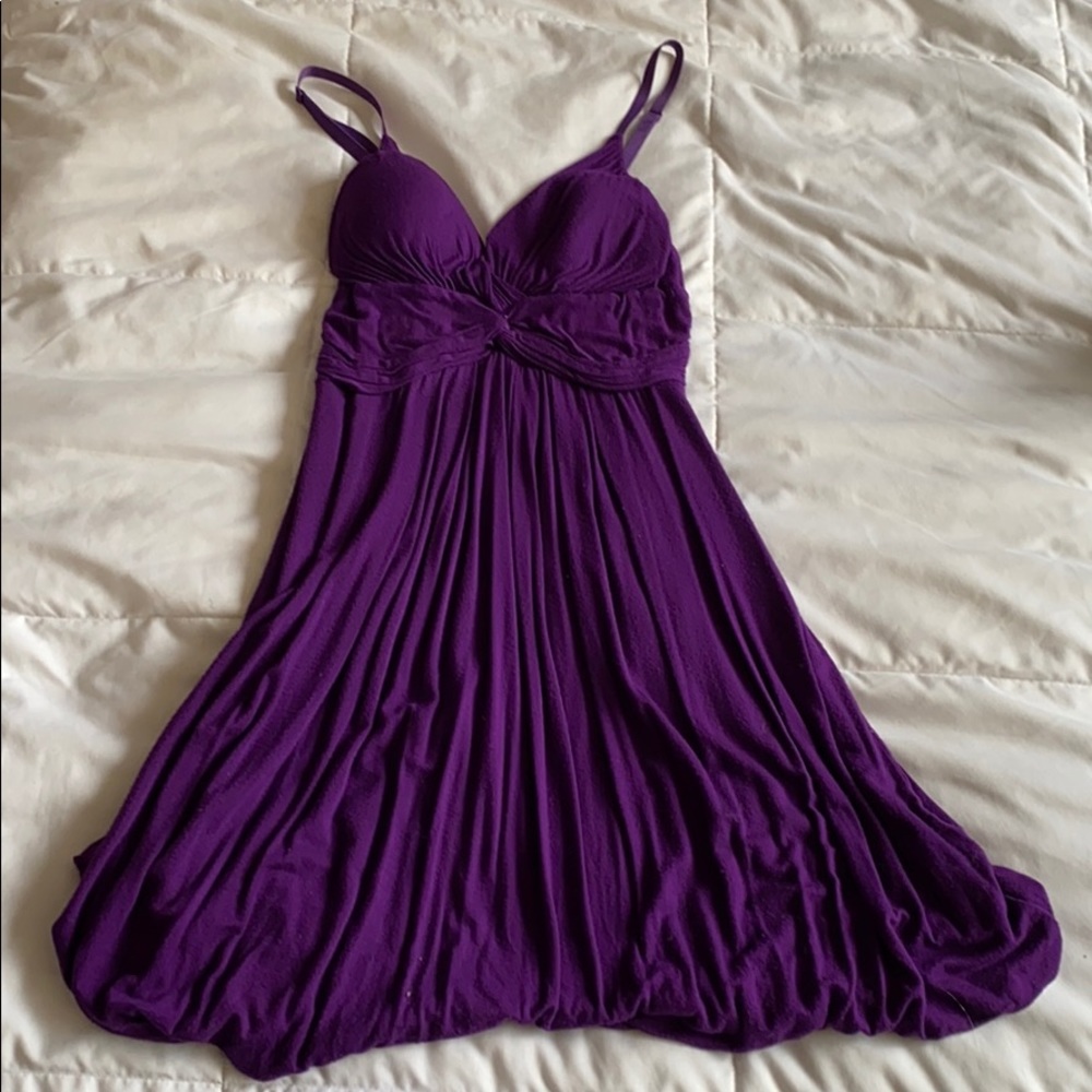 Royal purple sun dress or party dress
